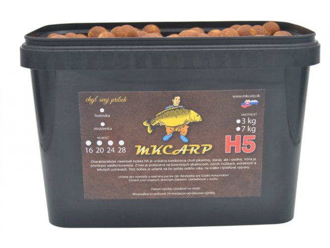 boilies H5 vedro